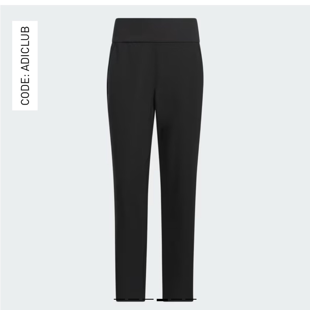 Adidas Black golf athletic Pants